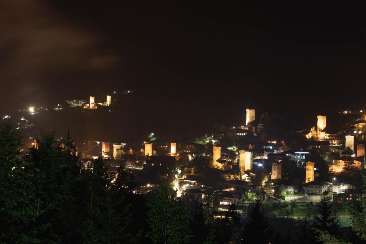Hotel "Panorama" Kakhri Mestia Exteriér fotografie