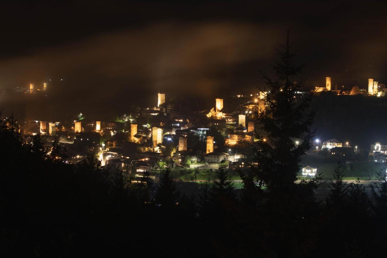 Hotel "Panorama" Kakhri Mestia Exteriér fotografie
