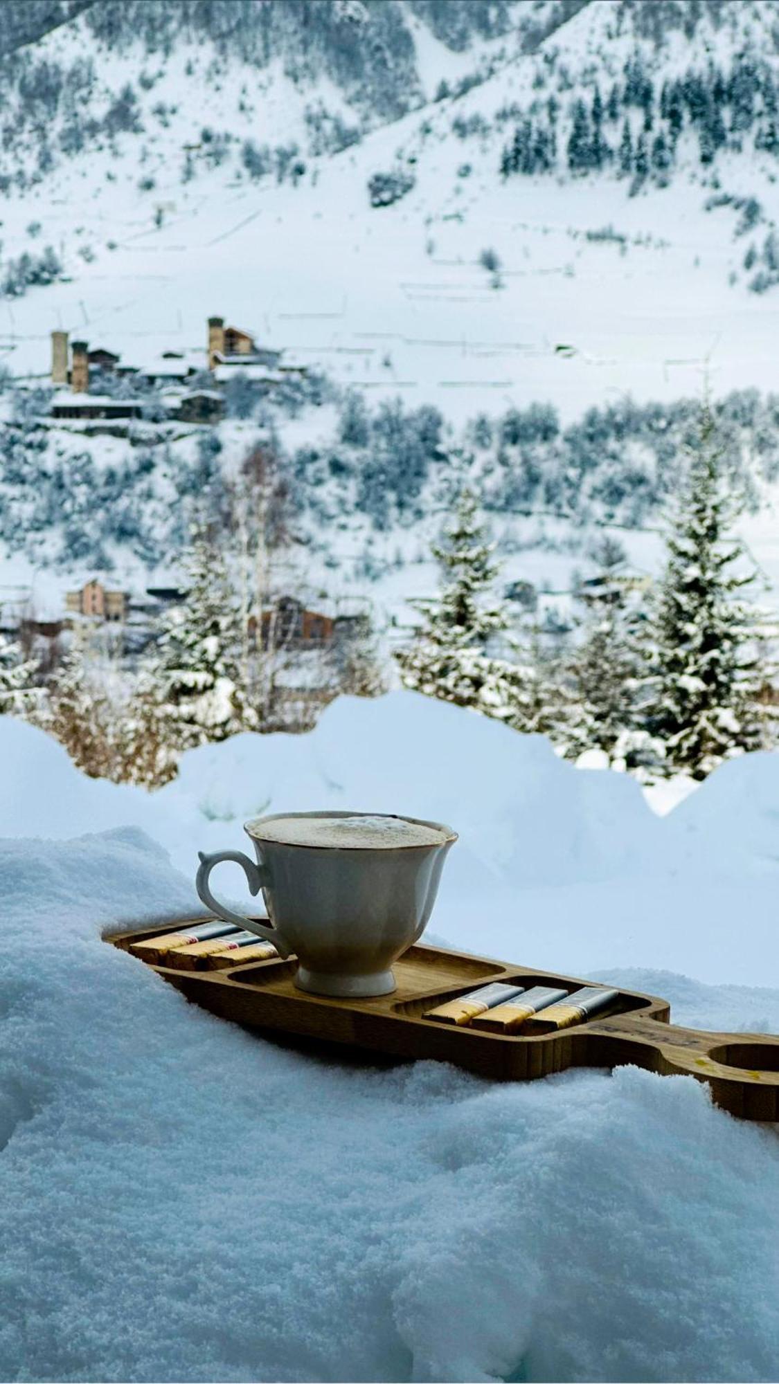 Hotel "Panorama" Kakhri Mestia Exteriér fotografie