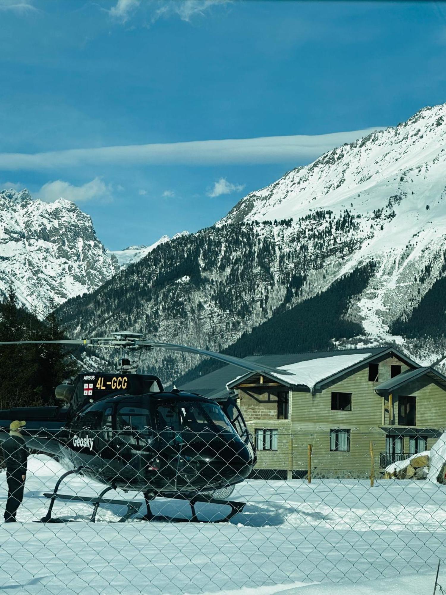Hotel "Panorama" Kakhri Mestia Exteriér fotografie