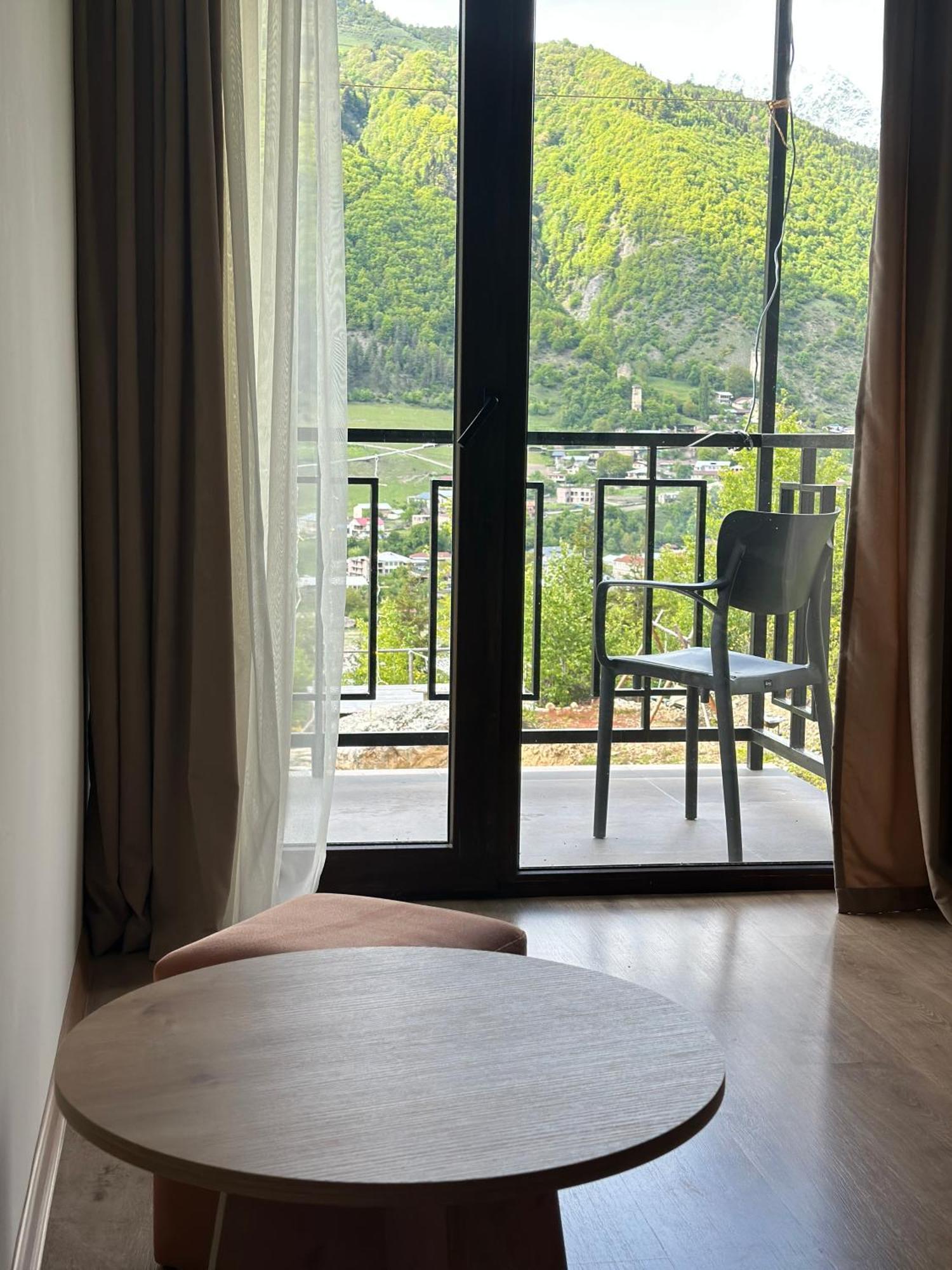 Hotel "Panorama" Kakhri Mestia Exteriér fotografie